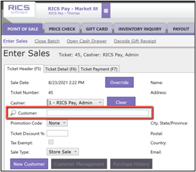 RICS>PAY: Processing a Linked Refund – Help Center | RICS Software